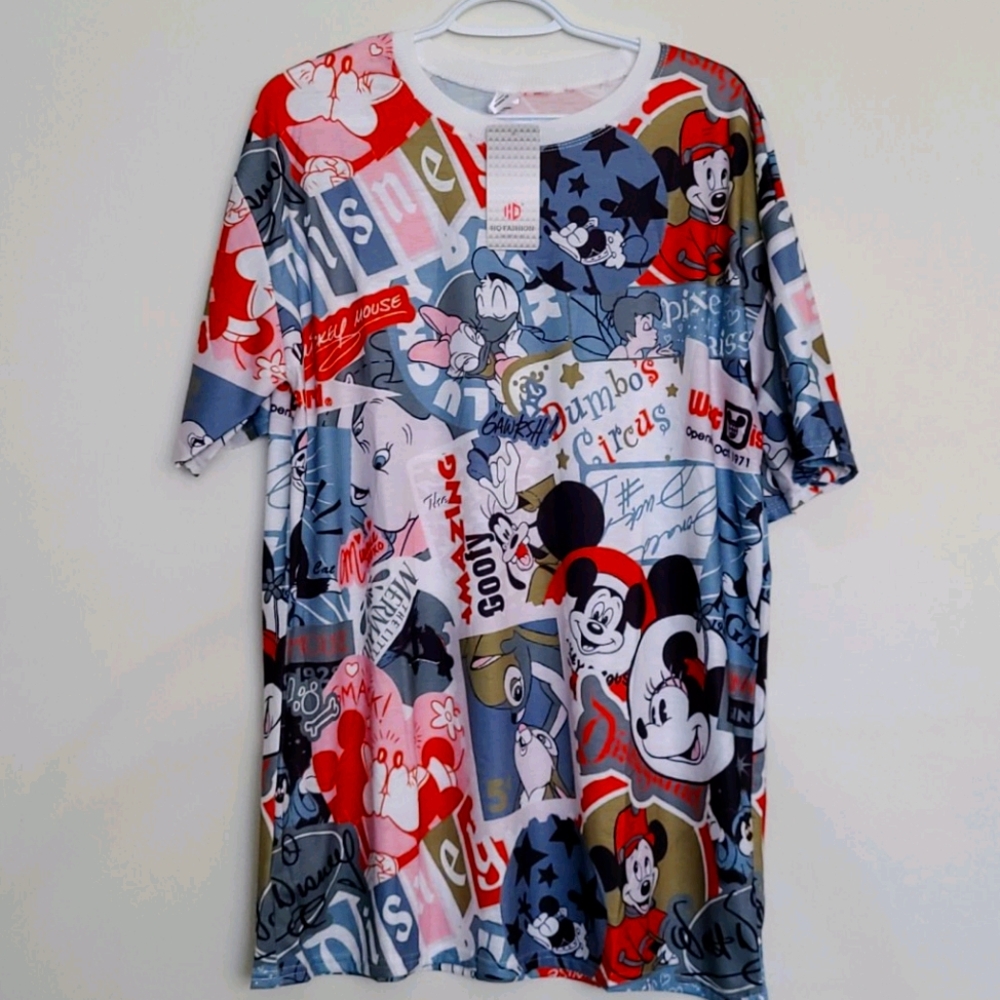 TShirt Dress - Disney Print